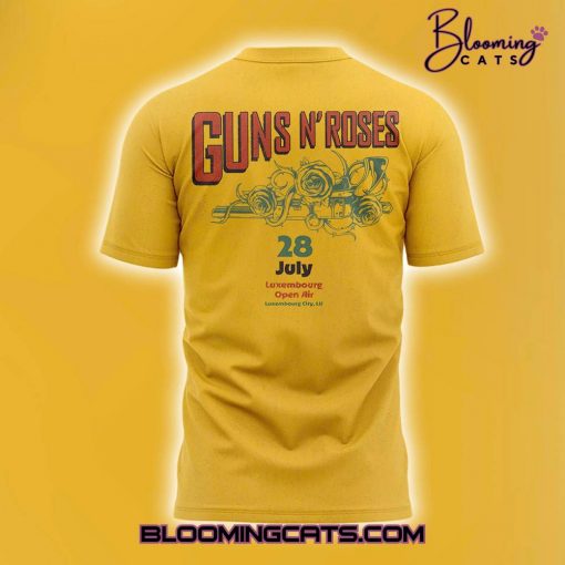 Guns N’ Roses World Tour to Luxembourg 2025 T-Shirt