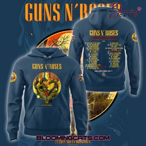 Guns N’ Roses x Bulgaria Tour Hoodie – For Fan!