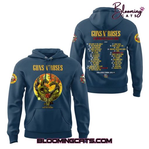 Guns N’ Roses x Bulgaria Tour Hoodie – For Fan!