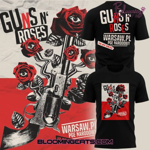 Guns N’ Roses x Warsaw World Tour 2025 T-shirt