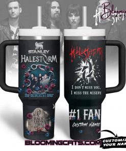 Halestorm “The Everest Your” Custom Tumbler 40oz with Handle