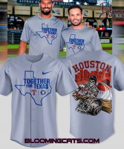 Houston Astros Together For Texas Jersey
