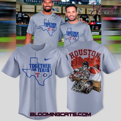 Houston Astros Together For Texas Jersey