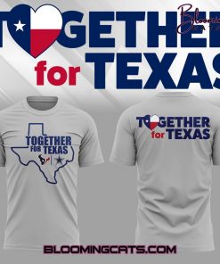 Houston Texans x Dallas Cowboys “Together for Texas” Shirt