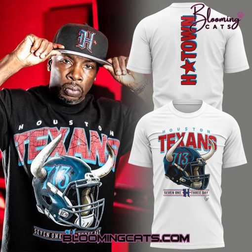 Houston Texans x H-Townnn 713 Day Lil Keke T-Shirt
