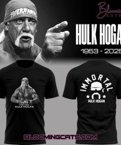 Hulk Hogan 1953–2025 Black T-shirt