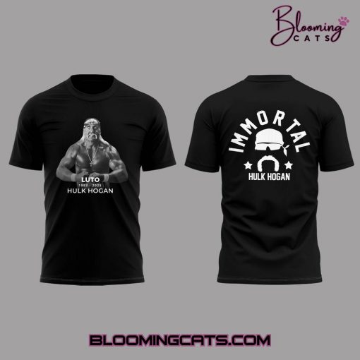 Hulk Hogan 1953–2025 Black T-shirt
