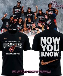 Indiana Fever 2025 WNBA Commissioner’s Cup Champions Special Edition T-Shirt