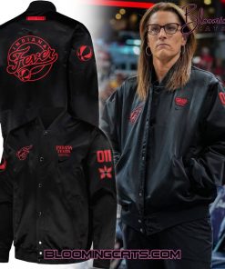 Indiana Fever Head Coach Stephanie White Stranger Things Bomber Jacket