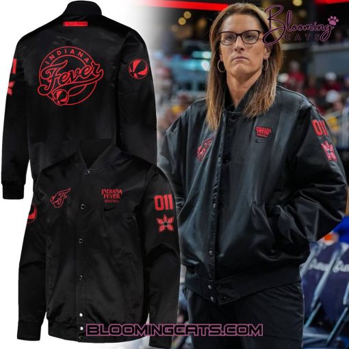 Indiana Fever Head Coach Stephanie White Stranger Things Bomber Jacket