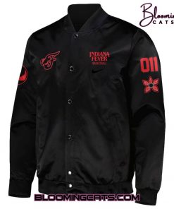 Indiana Fever Head Coach Stephanie White Stranger Things Bomber Jacket