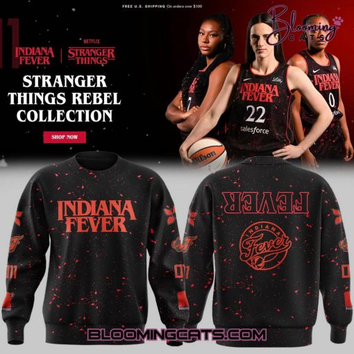 Indiana Fever Stranger Things Rebel Swingman Special Edition Sweatshirt