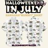 Rafael Nadal 2025 White Hawaiian Shirt