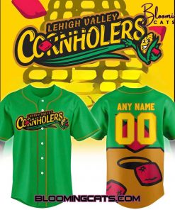 Lehigh Valley IronPigs Cornholers Custom Baseball Jersey