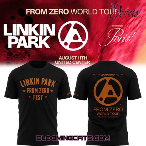 Linkin Park From Zero World Tour Chicago T-Shirt – Limited Edition