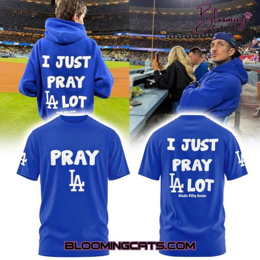 Los Angeles Dodgers “I Just Pray LA Lot” Limited Edition Tee