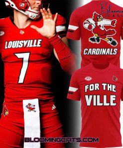 Louisville Cardinals “For The Ville Louisville” Shirt