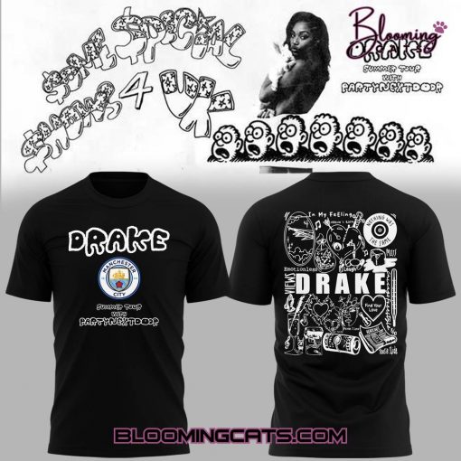 Manchester City x Drake Summer Tour 2025 T-shirt