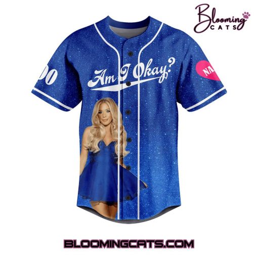 Megan Moroney “Am I Okay?” Baseball Jersey