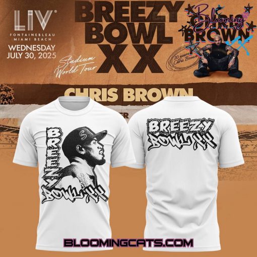 Miami Marlins x Chris Brown 2025 Special Tee