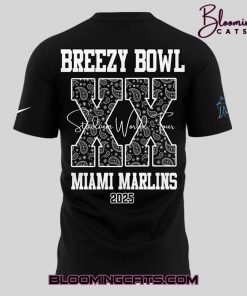Miami Marlins x Chris Brown Breezy Bowl XX 2025 Tshirt