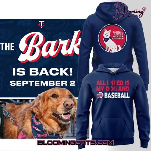 Minnesota Twins “Bark at the Park” Special Hoodie