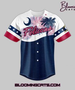 Myrtle Beach Pelicans Independence Day 2025 Jersey