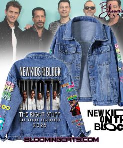 New Kids On The Block New 2025 Denim Jacket