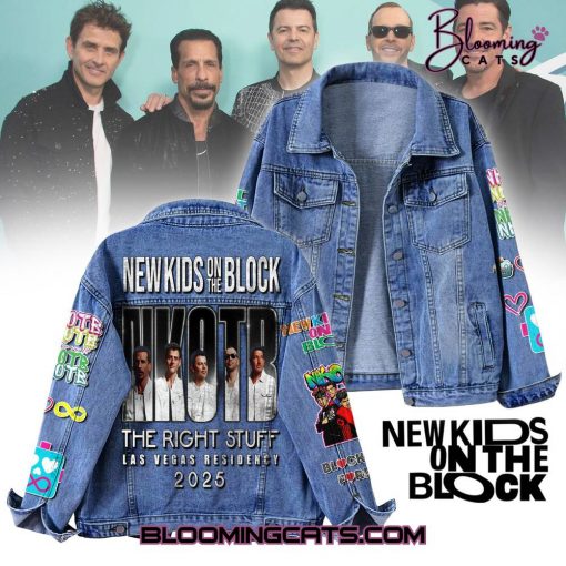New Kids On The Block New 2025 Denim Jacket