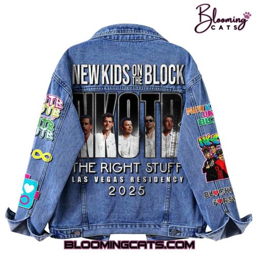 New Kids On The Block New 2025 Denim Jacket