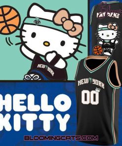 New York Liberty x Kitty Charm Basketball Jersey Custom Name & Number