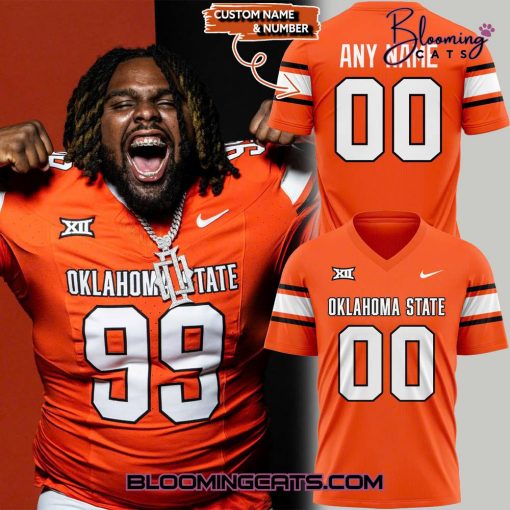 Oklahoma State Cowboys Football Logo Custom T-Shirt – Limited Edition
