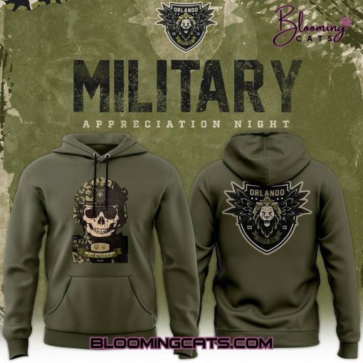 Orlando City SC Military Day 2025 Limited Edition Hoodie