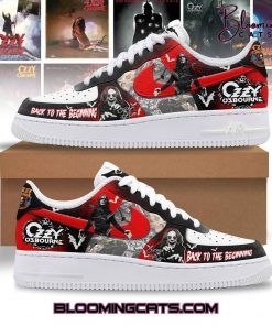 Ozzy Osbourne “Back to the Beginning” Air Force 1 Sneakers