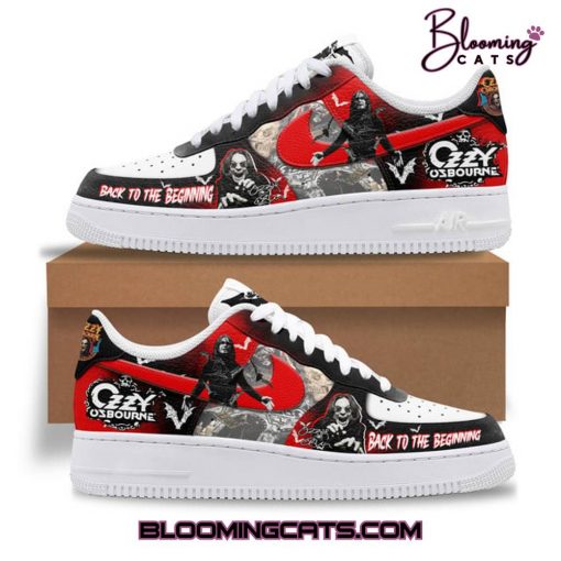 Ozzy Osbourne “Back to the Beginning” Air Force 1 Sneakers