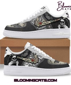 Ozzy Osbourne “Bill Ward” Special Black Air Force 1 Sneakers