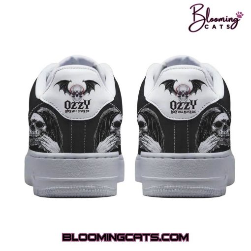Ozzy Osbourne “Bill Ward” Special Black Air Force 1 Sneakers