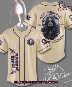 Ozzy Osbourne “Black Sabbath” 2025 Baseball Jersey