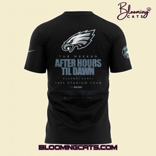 Philadelphia Eagles x The Weeknd after hours til dawn 2025 T-shirt