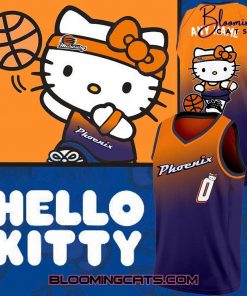 Phoenix Mercury x Hello Kitty V-neck Basketball Jersey – Special Edition