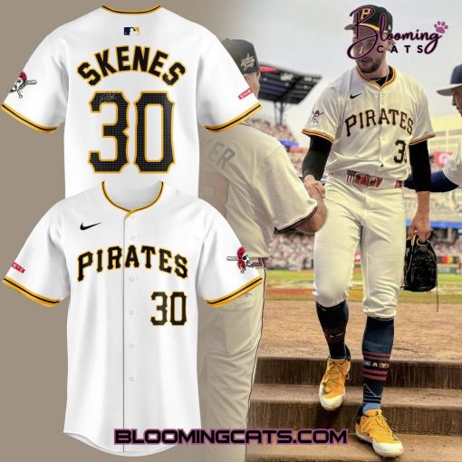 Pittsburgh Pirates Autographed Jersey by Paul Skenes