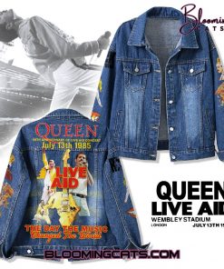 QUEEN LIVE AID 1985 Denim Jacket