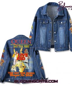 QUEEN LIVE AID 1985 Denim Jacket