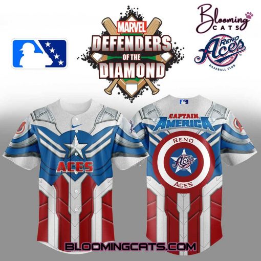 Reno Aces x Captain America 2025 Jersey