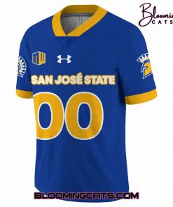 San José State Football 2025 New Uniform Football Jersey