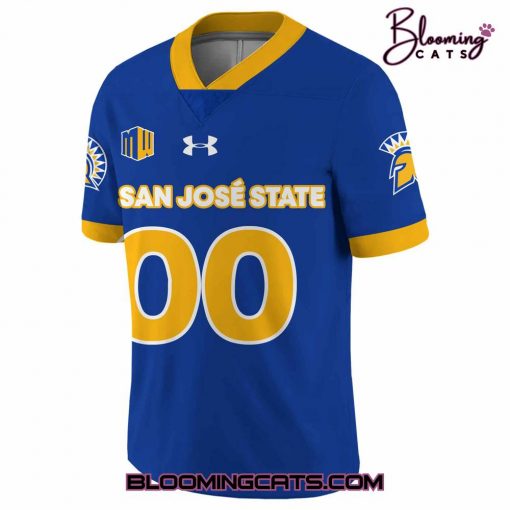 San José State Football 2025 New Uniform Football Jersey