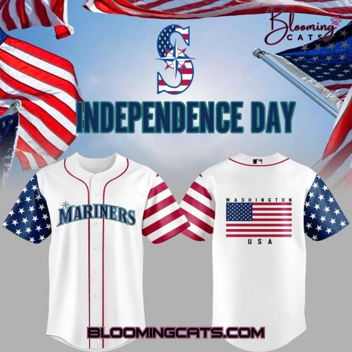 Seattle Mariners x Independence Day Mariners Jersey