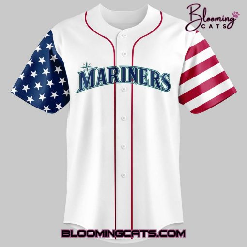 Seattle Mariners x Independence Day Mariners Jersey