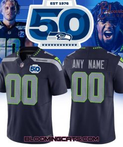 Seattle Seahawks 50th Anniversary Limited Edition Football Jersey