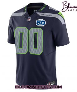 Seattle Seahawks 50th Anniversary Limited Edition Football Jersey